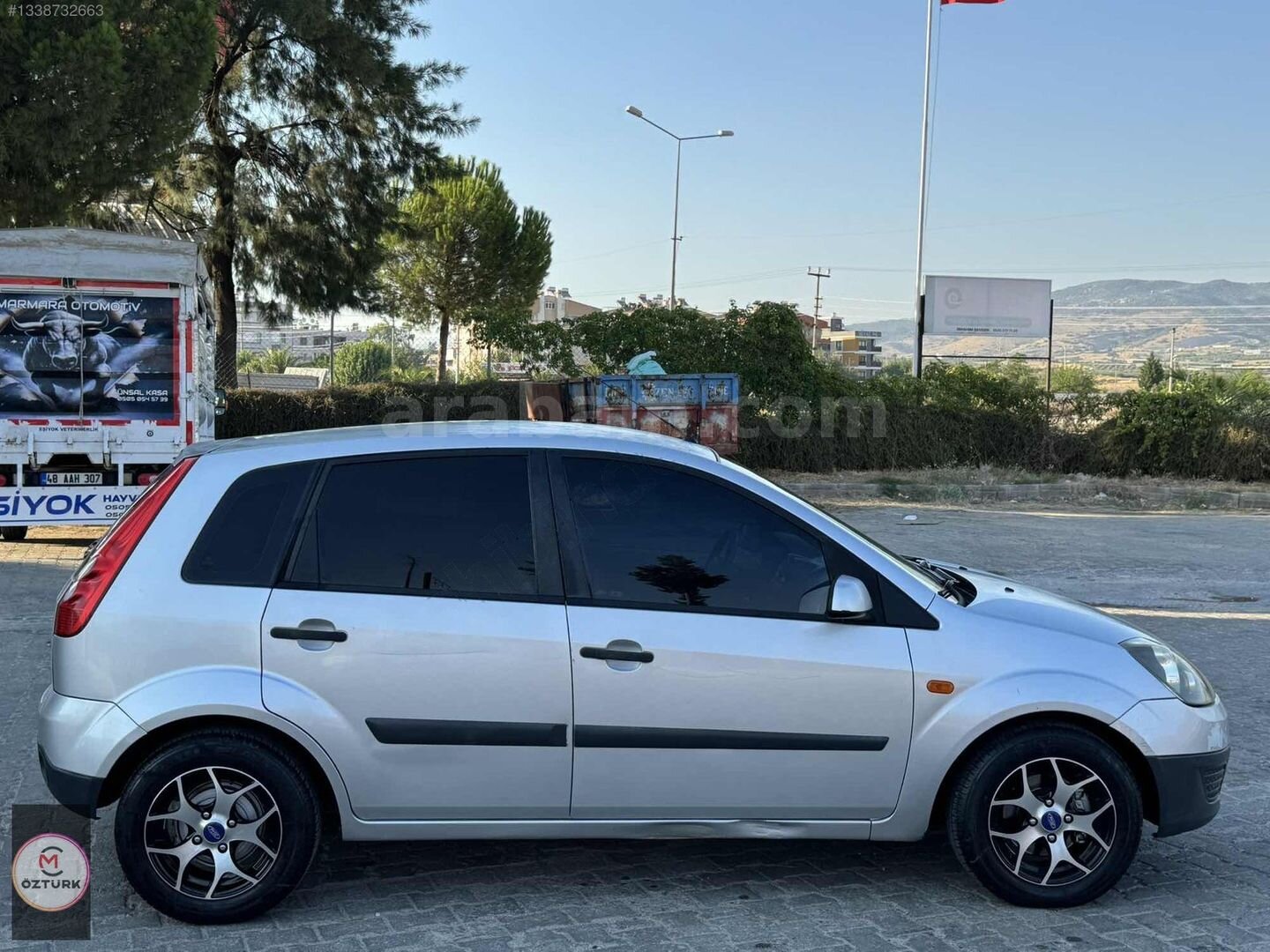 Galeriden Ford Fiesta 1.4 Comfort 2006 Model Aydın 232.000 km Gri 4