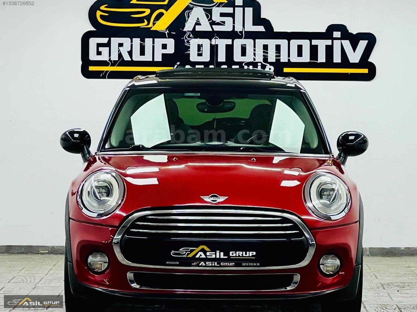 265.000 TL PEŞİNAT İLE SUNROOFLU ÇİFT RENKLİ MİNİCOOPER! 1