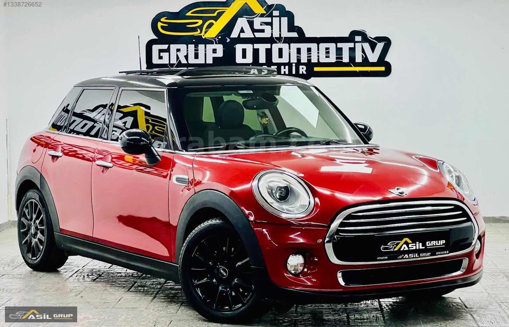 265.000 TL PEŞİNAT İLE SUNROOFLU ÇİFT RENKLİ MİNİCOOPER! 4