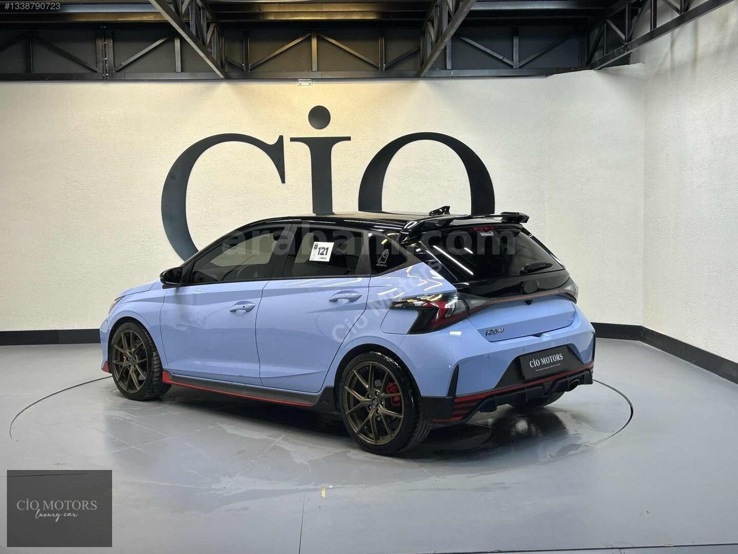 Galeriden Hyundai i20 N 1.6 T-GDI 2024 Model İzmir 39.000 km Mavi 5