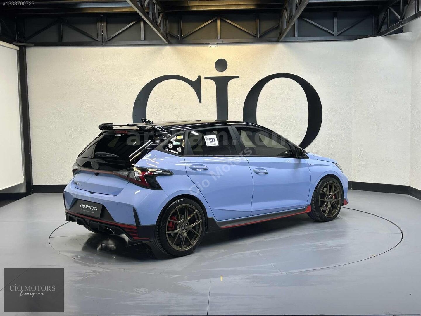 Galeriden Hyundai i20 N 1.6 T-GDI 2024 Model İzmir 39.000 km Mavi 4