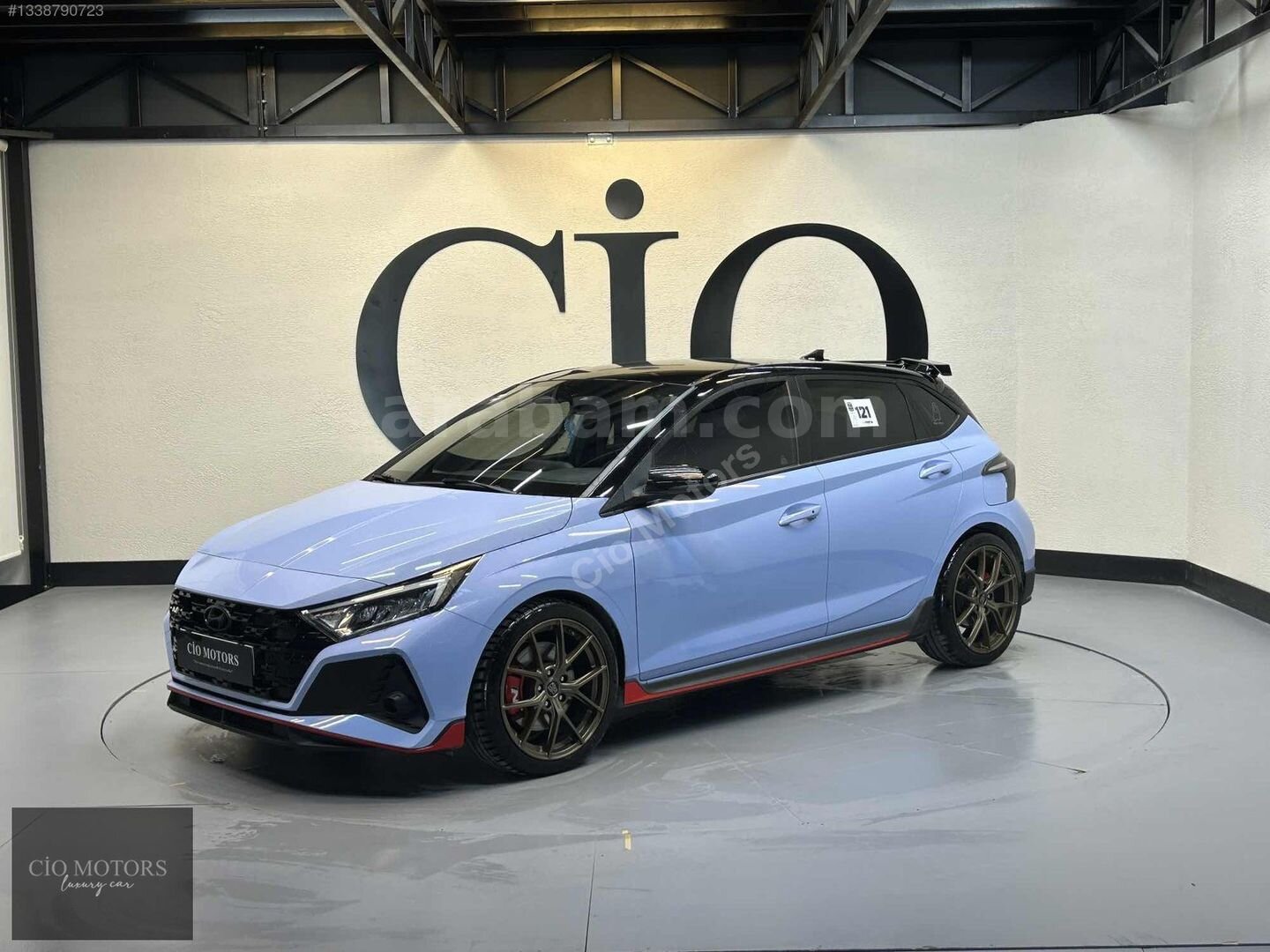 Galeriden Hyundai i20 N 1.6 T-GDI 2024 Model İzmir 39.000 km Mavi 2