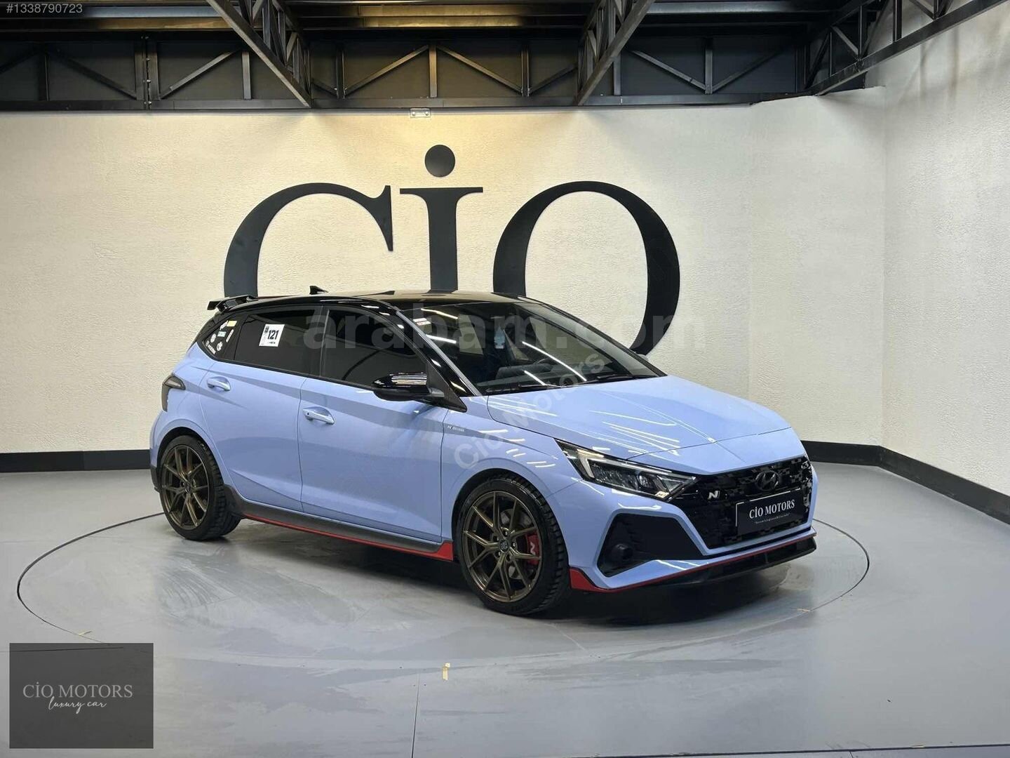 Galeriden Hyundai i20 N 1.6 T-GDI 2024 Model İzmir 39.000 km Mavi 3