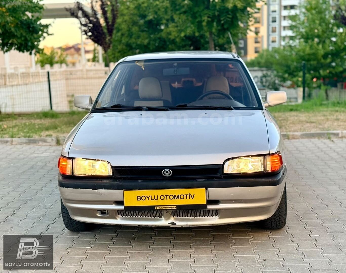 1993 MODEL MAZDA 323 1.6 GLX TEK ÇEKİM KREDİ KARTI 2