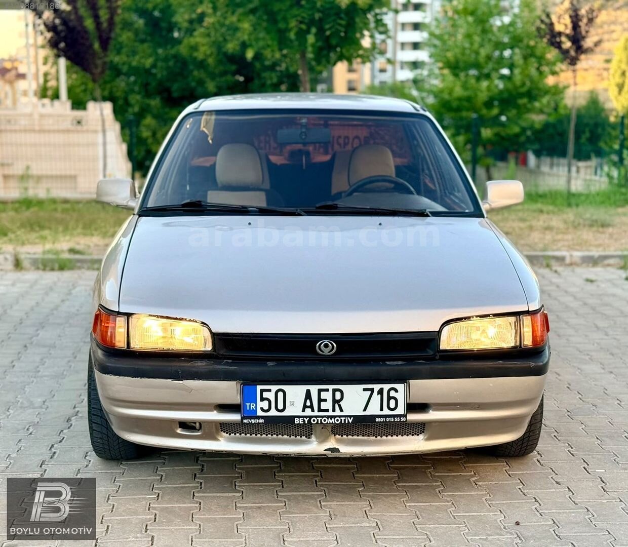 1993 MODEL MAZDA 323 1.6 GLX TEK ÇEKİM KREDİ KARTI 5