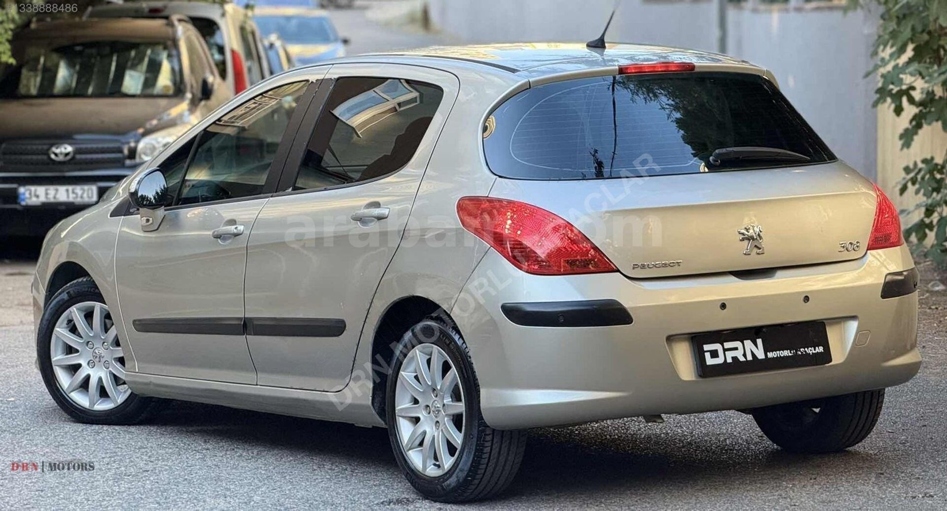 Galeriden Peugeot 308 1.6 HDi Comfort 2009 Model İstanbul 363.500 km Gri 6