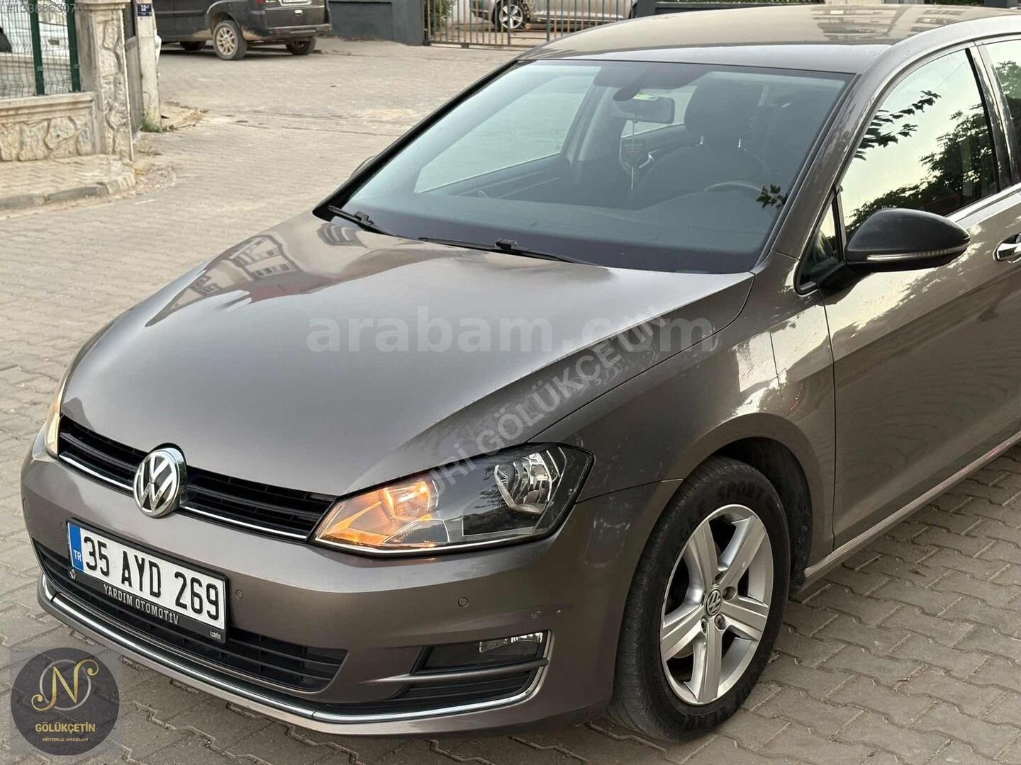 Galeriden Volkswagen Golf 1.6 TDi BlueMotion Comfortline 2015 Model Aydın 156.000 km Gri 2