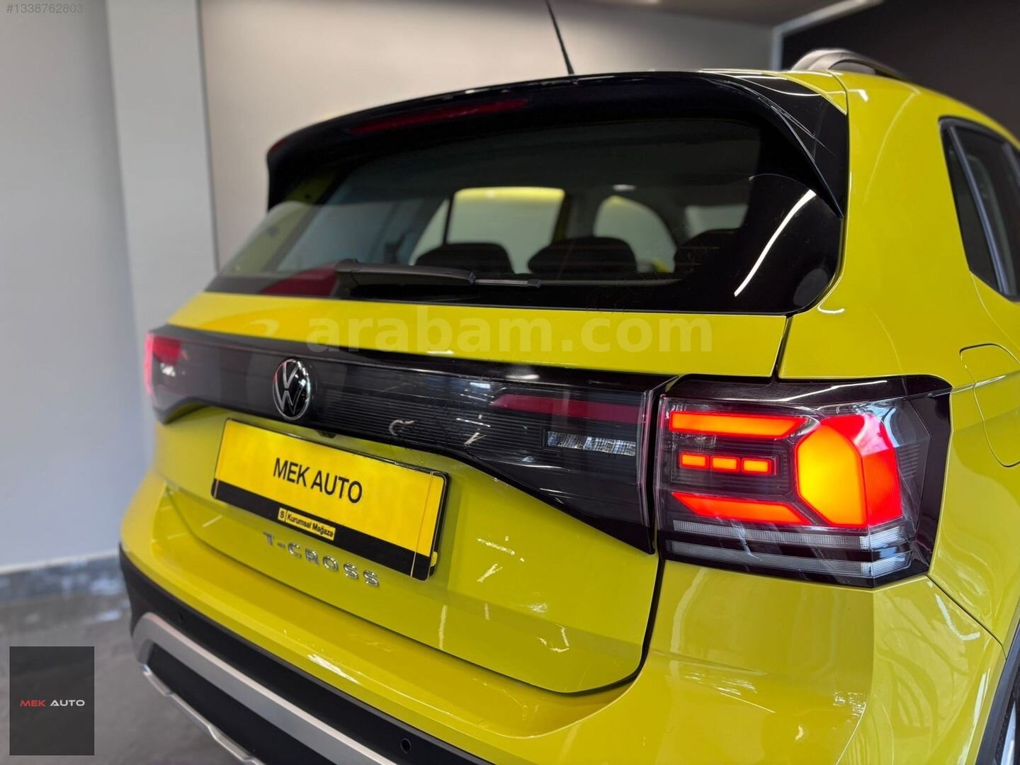 Galeriden Volkswagen T-Cross 1.0 TSI Life 2024 Model İstanbul 58.500 km Sarı 5