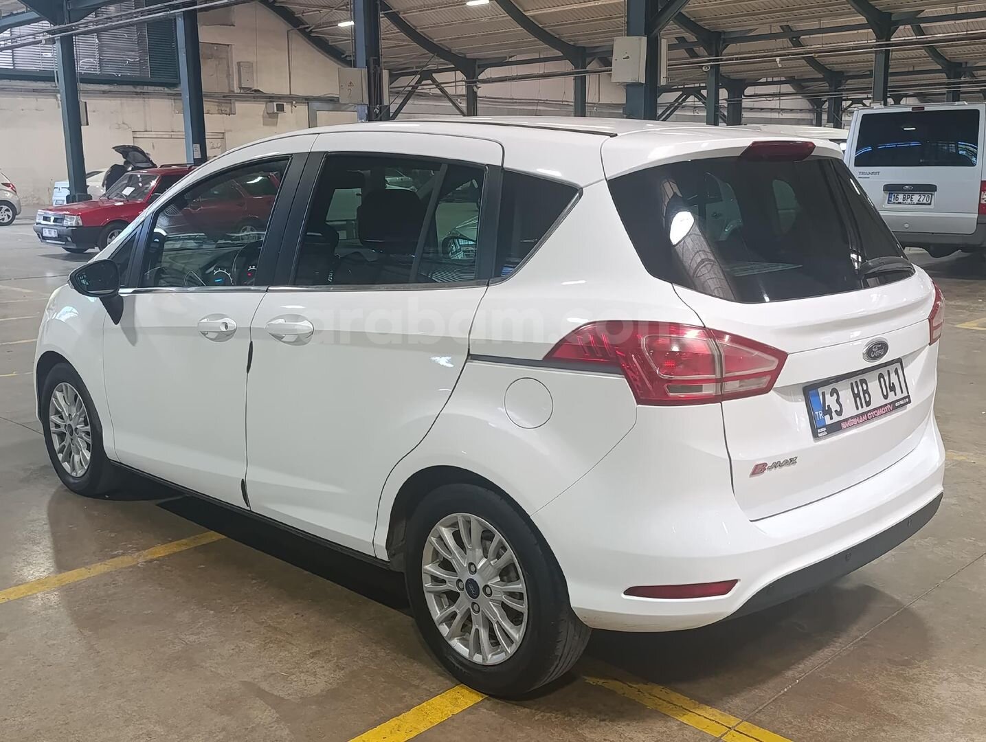 Galeriden Ford B-Max 1.6 Titanium 2013 Model Bursa 175.000 km Beyaz 5