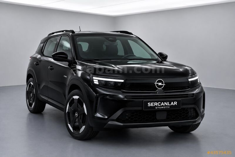 Galeriden Opel Frontera 1.2 Hybrid Edition 2025 Model İstanbul 6.001 km Siyah