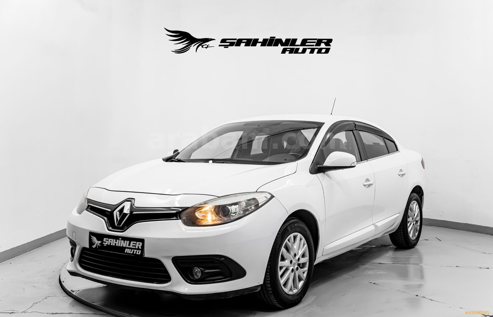 Galeriden Renault Fluence 1.5 dCi Touch 2016 Model İstanbul 174.000 km Beyaz 1