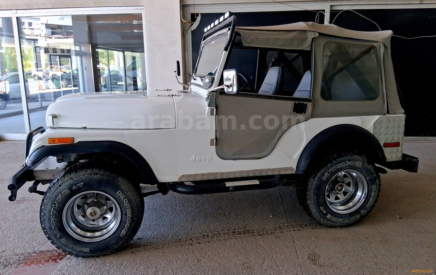 Galeriden Jeep CJ CJ-6 1975 Model İzmir 13.221 km Beyaz 6