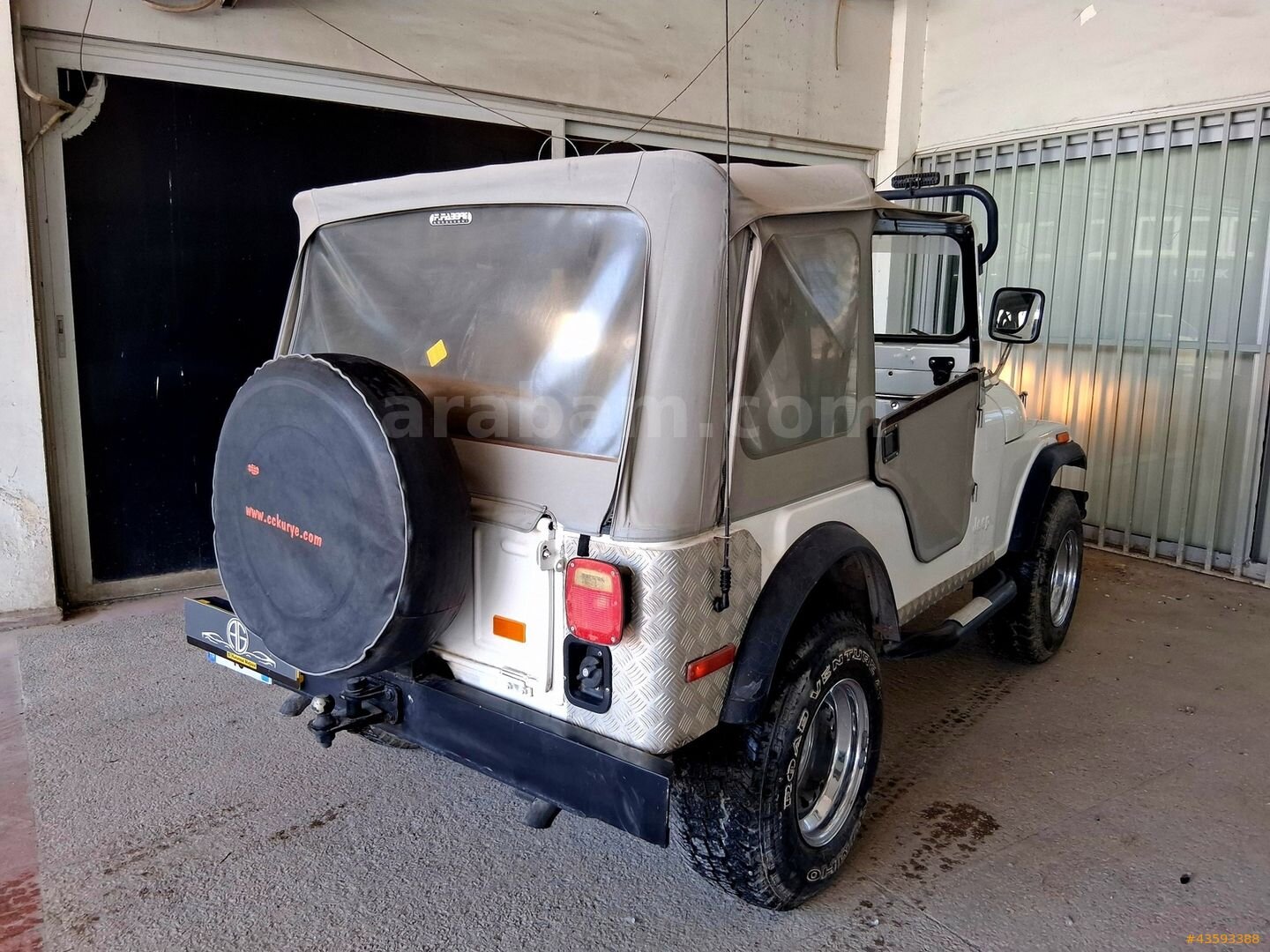 Galeriden Jeep CJ CJ-6 1975 Model İzmir 13.221 km Beyaz 7