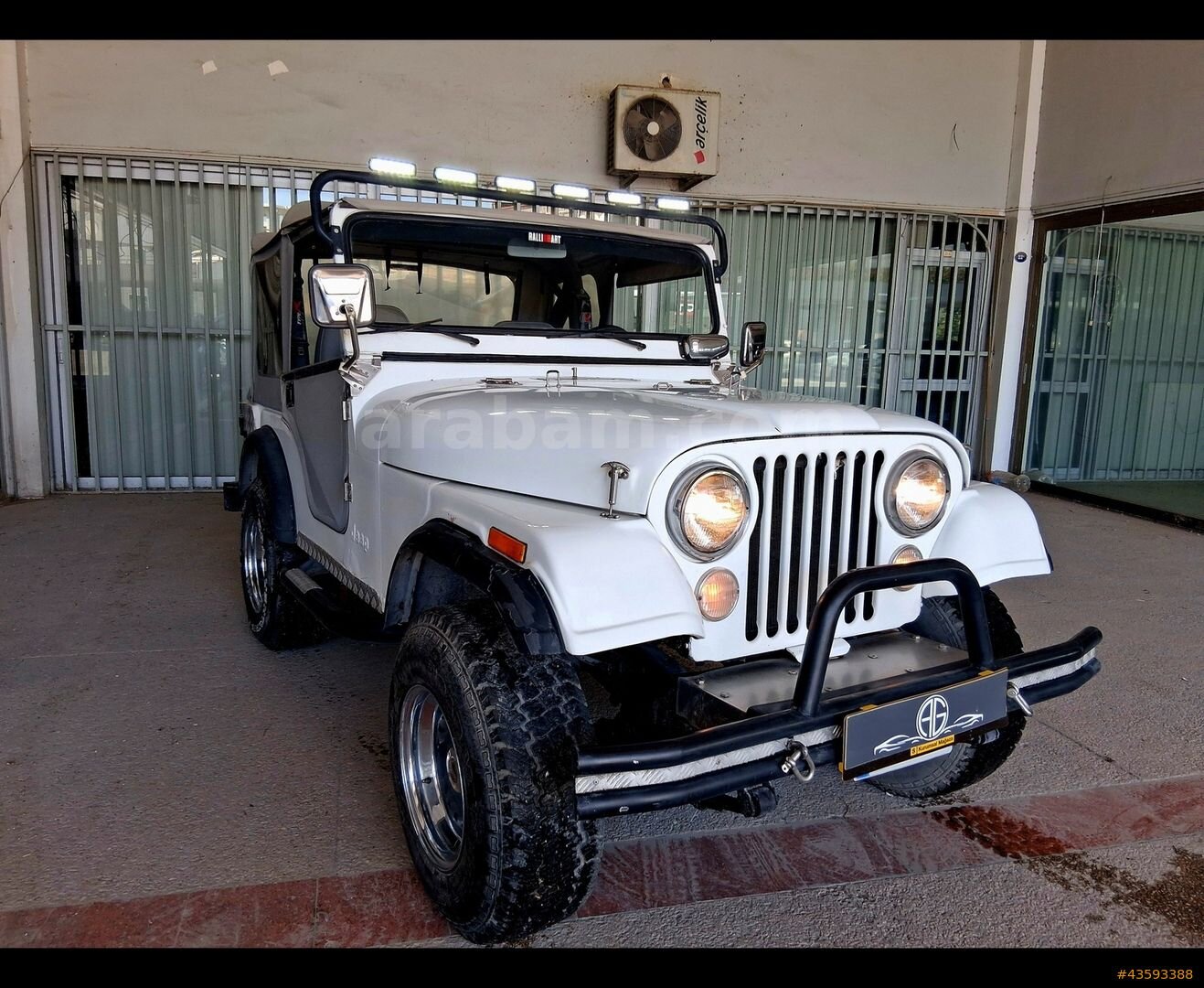 Galeriden Jeep CJ CJ-6 1975 Model İzmir 13.221 km Beyaz 1