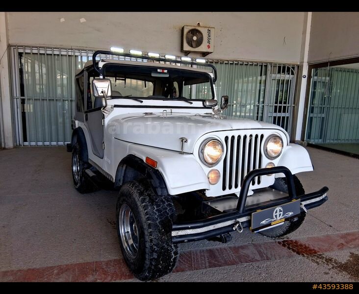 Galeriden Jeep CJ CJ-6 1975 Model İzmir 13.221 km Beyaz