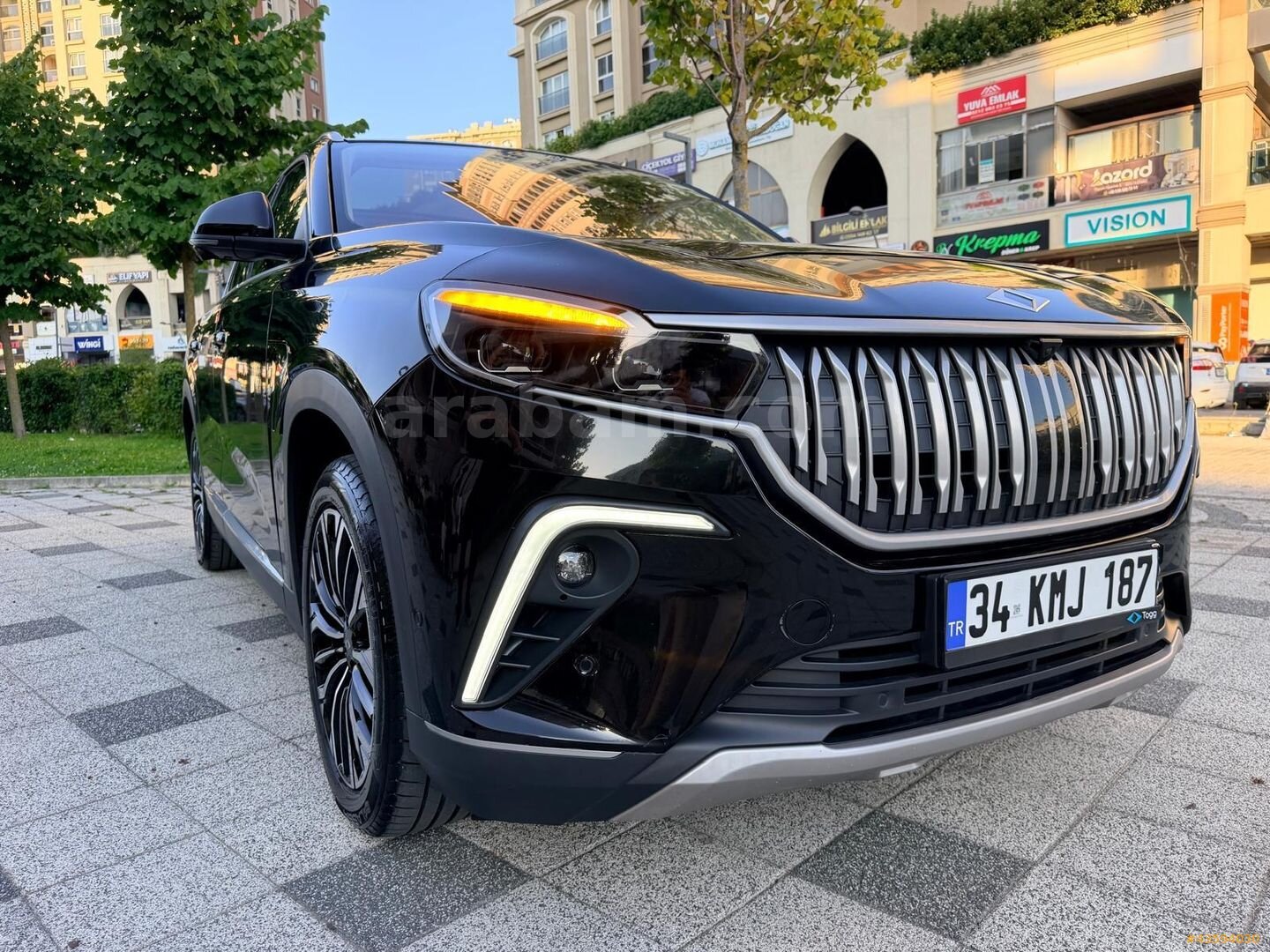 MARLA AUTO-TOGG /T10X/V2/UZUN MENZİL MERİDİAN İÇİ BEYAZ CAM TVN 7
