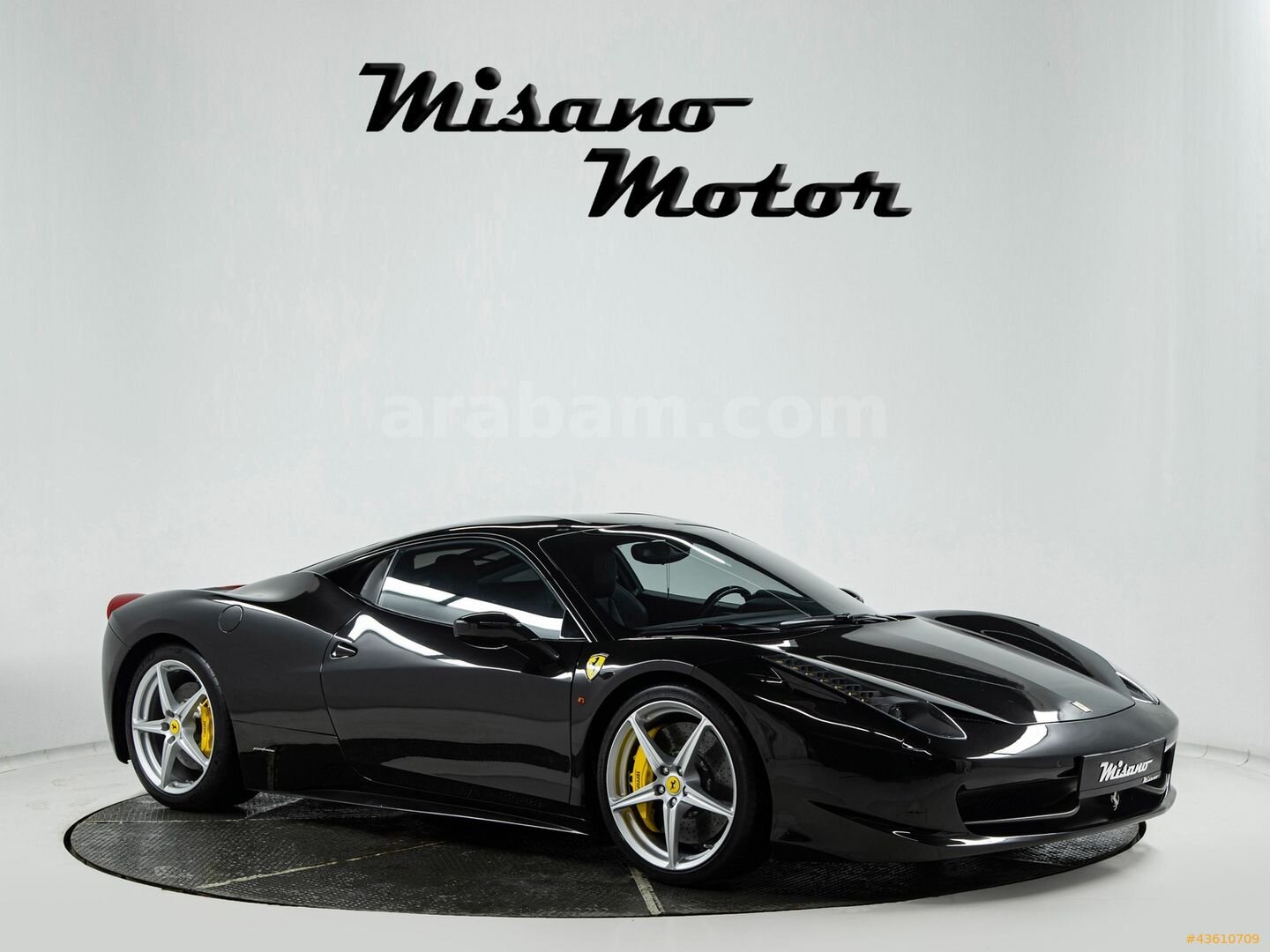 Galeriden Ferrari 458 Italia 2012 Model İstanbul 44.711 km Siyah 2