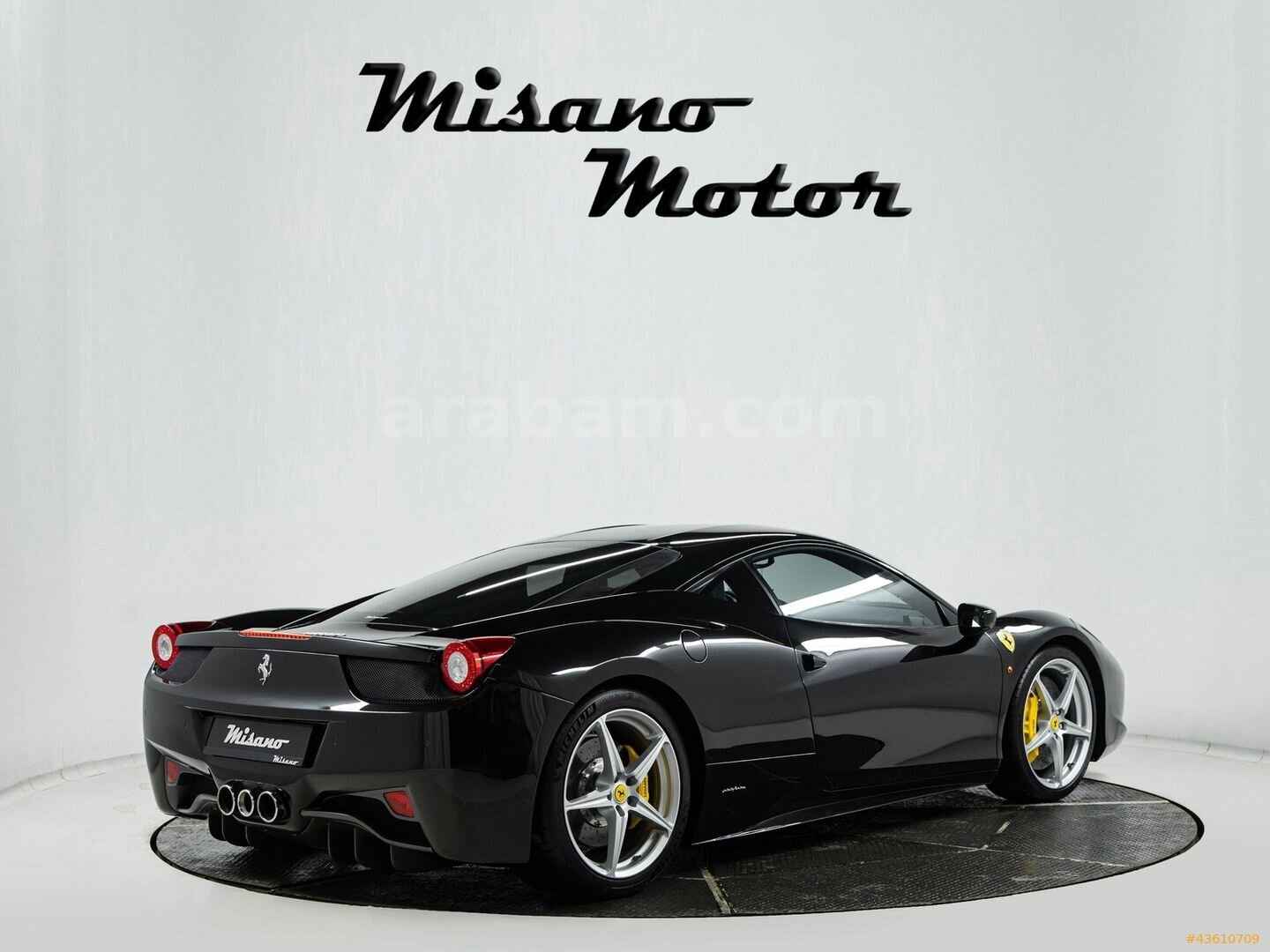 Galeriden Ferrari 458 Italia 2012 Model İstanbul 44.711 km Siyah 6