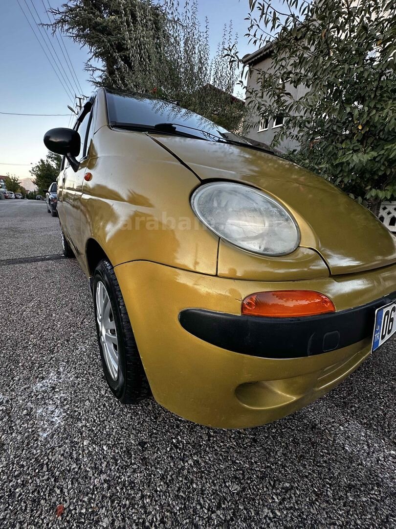 Sahibinden Daewoo Matiz 0.8 SE 1999 Model Isparta 277.777 km Sarı 3