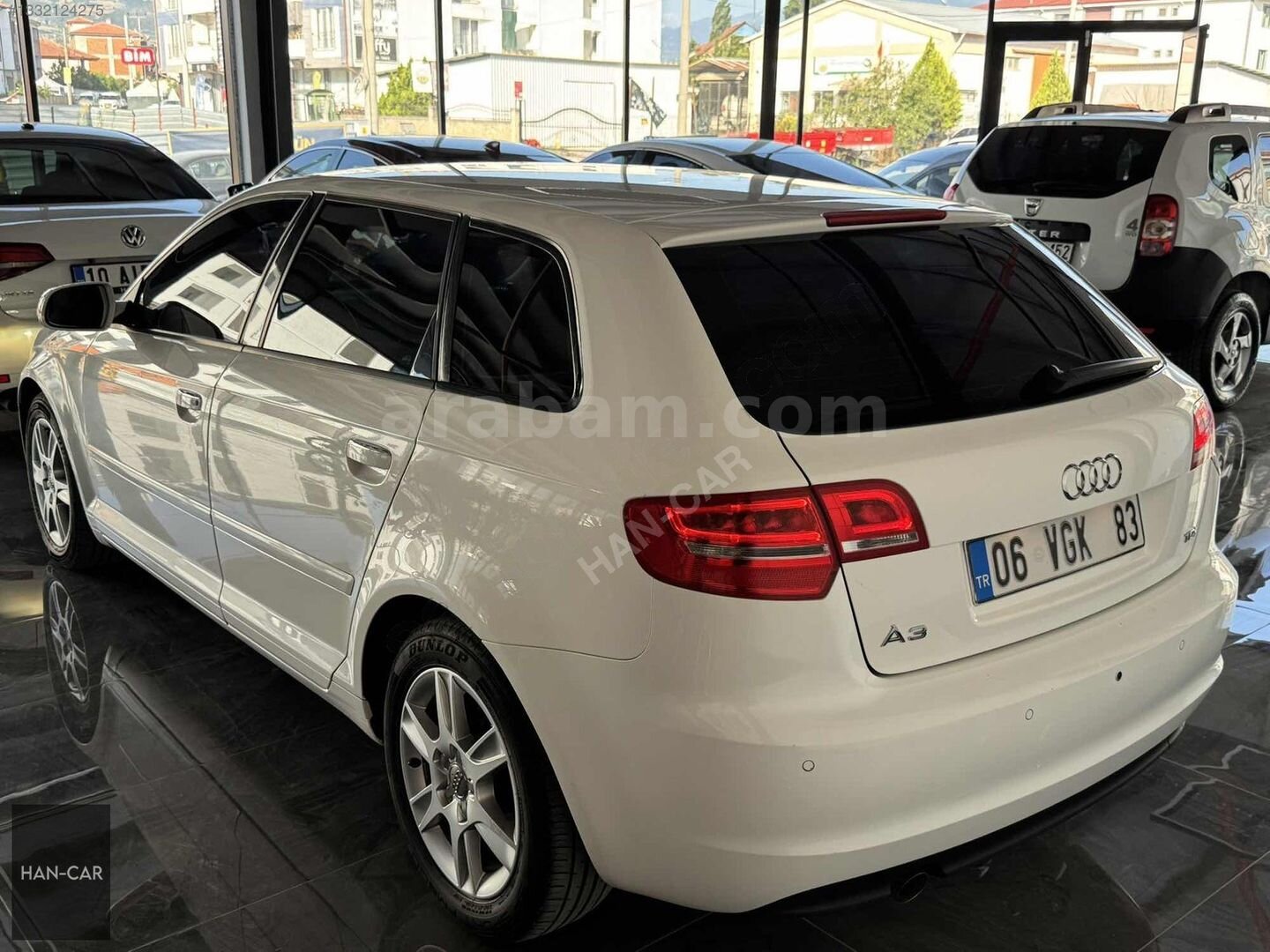 Galeriden Audi A3 Sportback 1.6 TDI Attraction 2012 Model Sakarya 240.000 km Beyaz 4