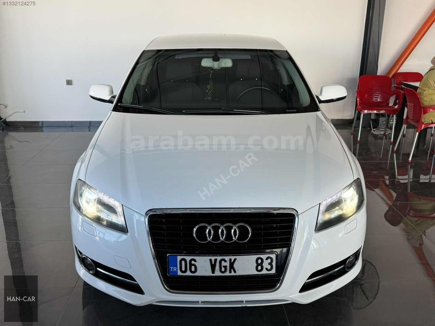 Galeriden Audi A3 Sportback 1.6 TDI Attraction 2012 Model Sakarya 240.000 km Beyaz 1