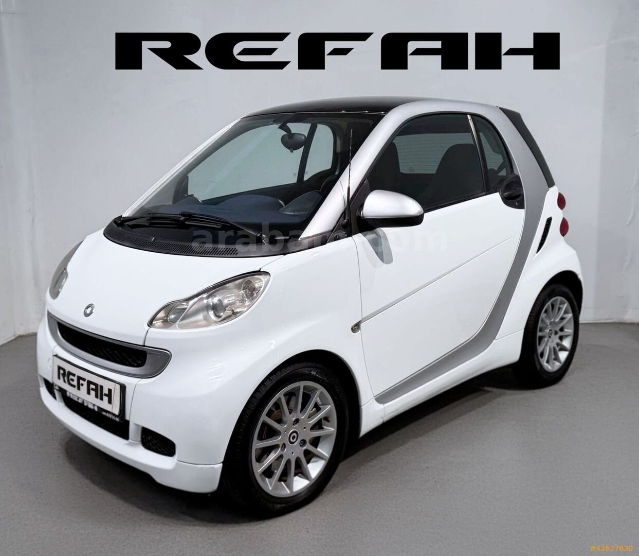 Galeriden Smart ForTwo 1.0 Passion 2012 Model İstanbul 210.000 km Beyaz 4