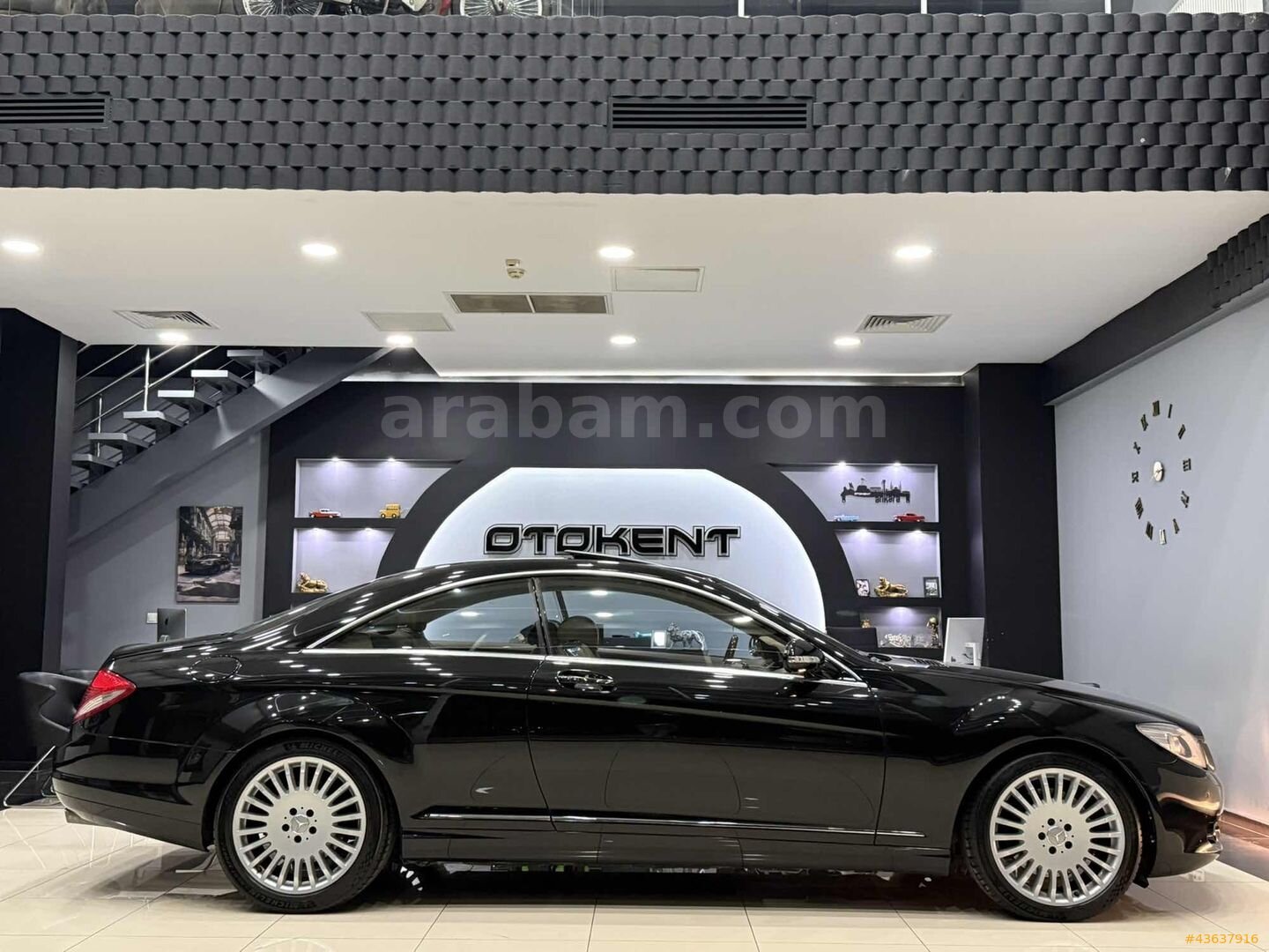 Galeriden Mercedes - Benz CL 500 2007 Model Ankara 189.000 km Siyah 7