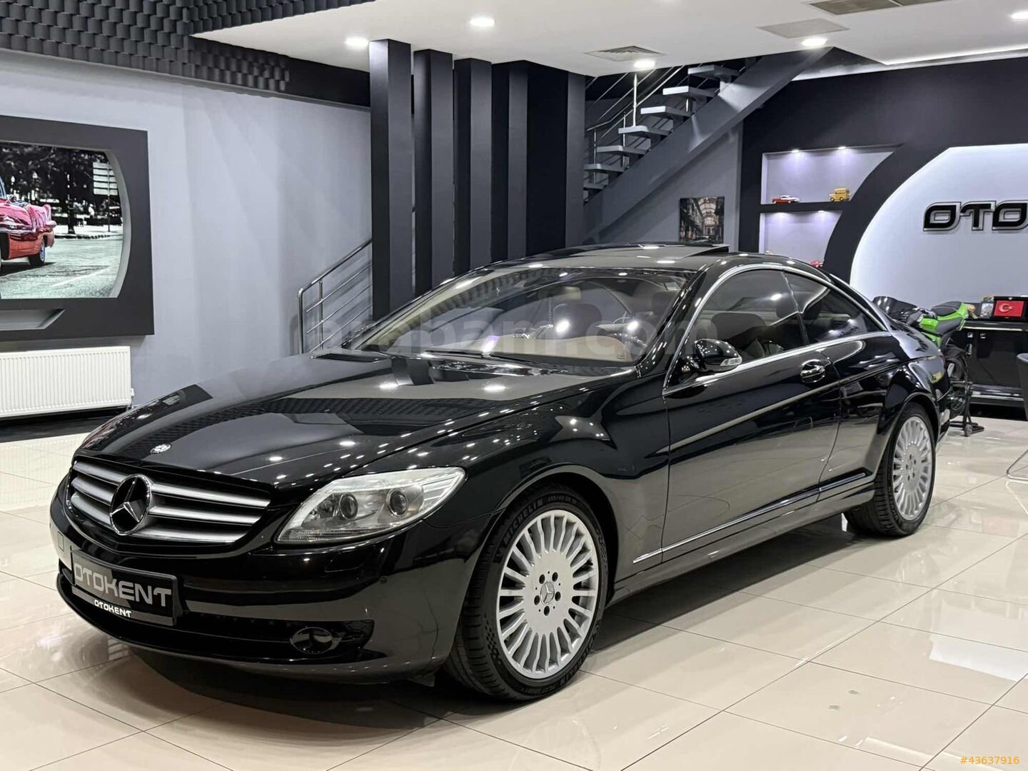 Galeriden Mercedes - Benz CL 500 2007 Model Ankara 189.000 km Siyah 4