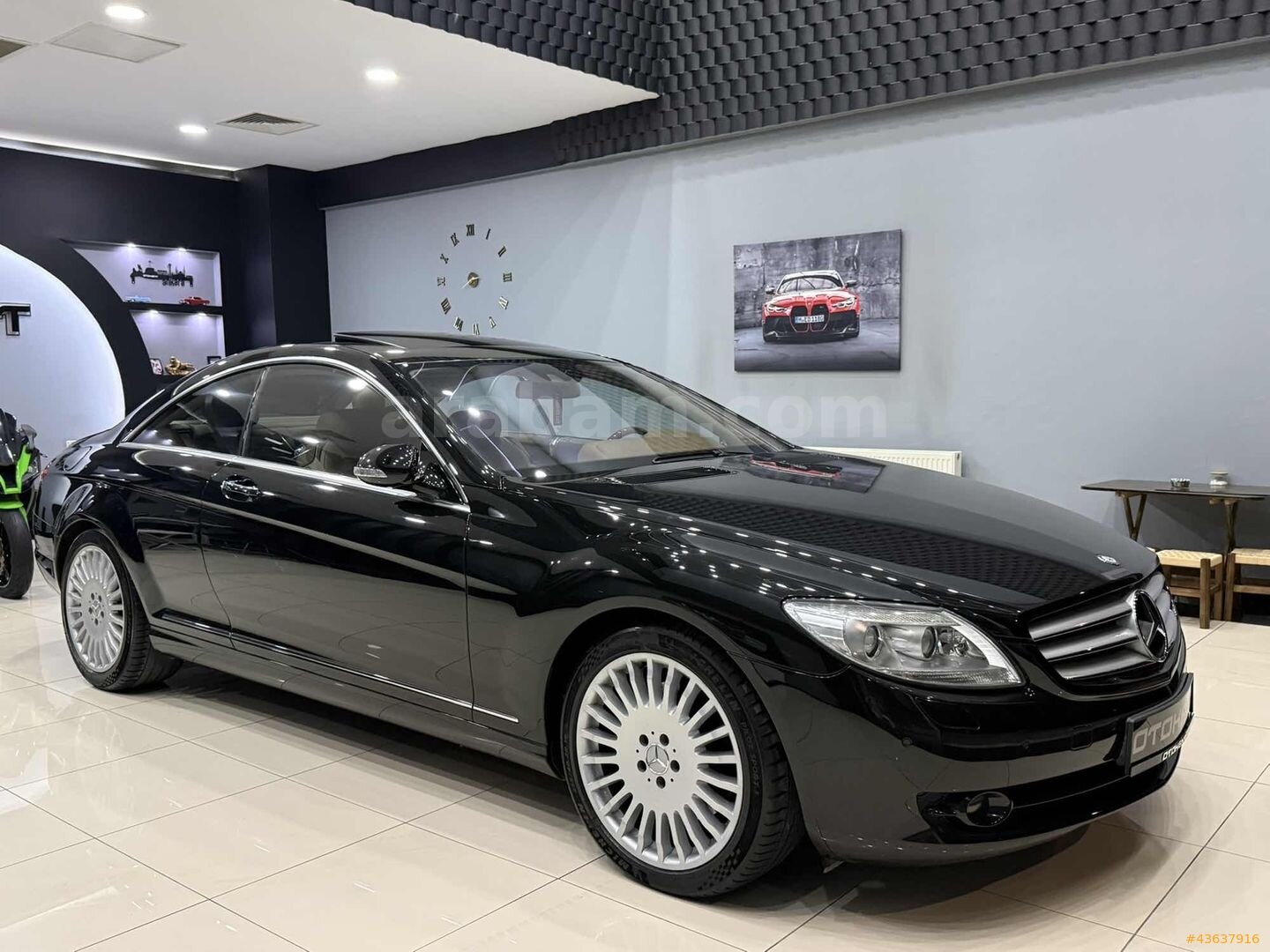 Galeriden Mercedes - Benz CL 500 2007 Model Ankara 189.000 km Siyah 3