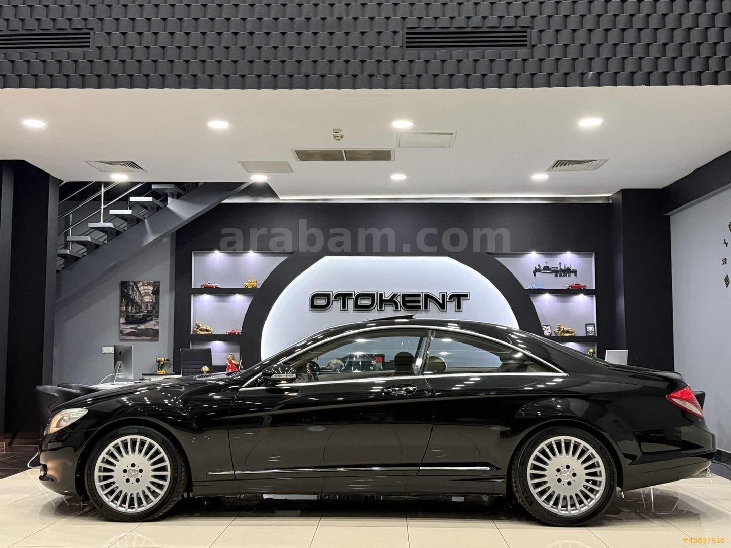 Galeriden Mercedes - Benz CL 500 2007 Model Ankara 189.000 km Siyah 6