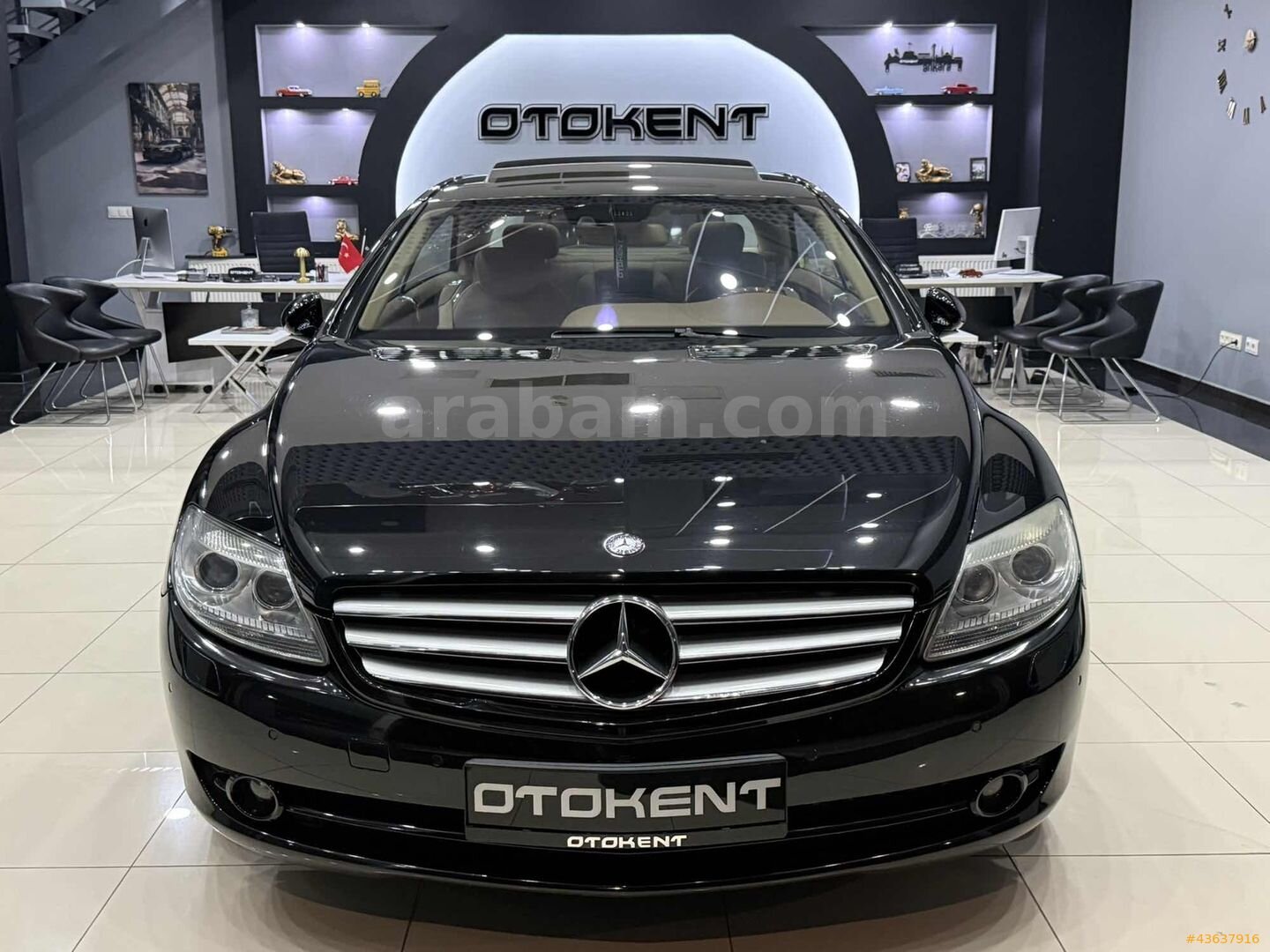 Galeriden Mercedes - Benz CL 500 2007 Model Ankara 189.000 km Siyah 5