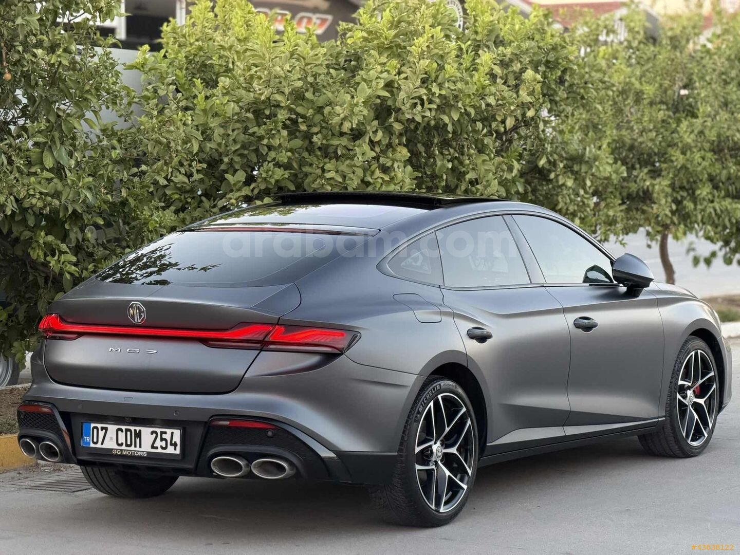 Galeriden MG MG7 1.5 Excellence 2025 Model Antalya 45.000 km Füme 5