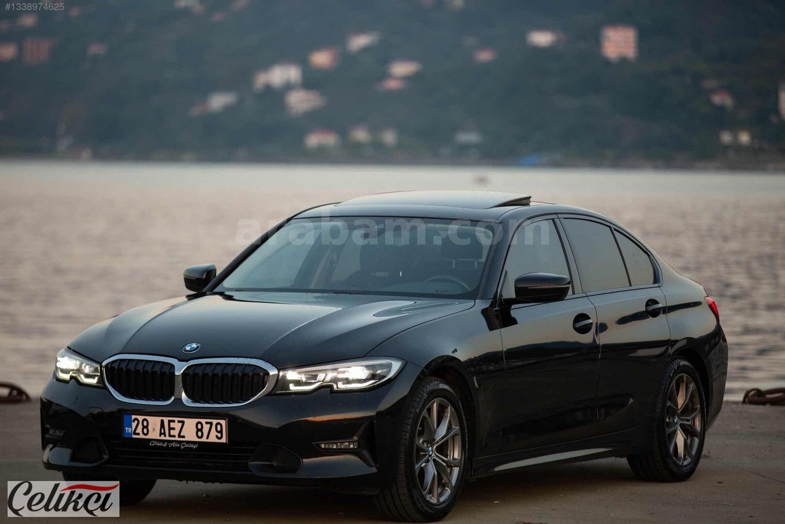 Galeriden BMW 3 Serisi 320i First Edition Sport Line 2020 Model Giresun 105.000 km Siyah 3
