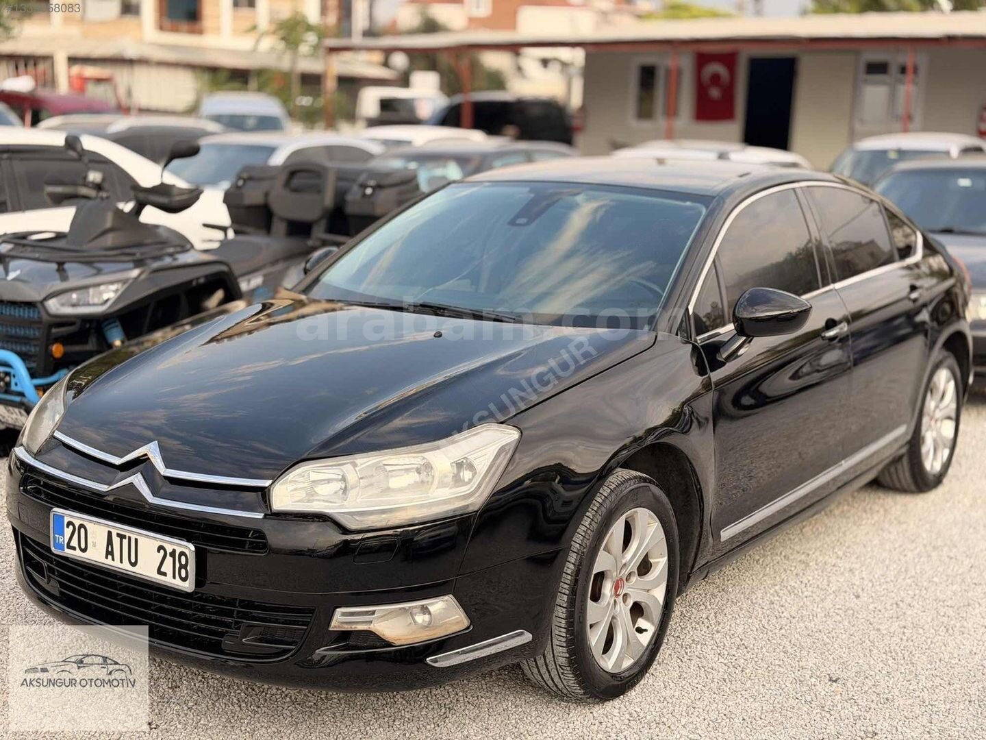 Galeriden Citroen C5 1.6 HDi SX PK 2009 Model Denizli 371.000 km Siyah 2