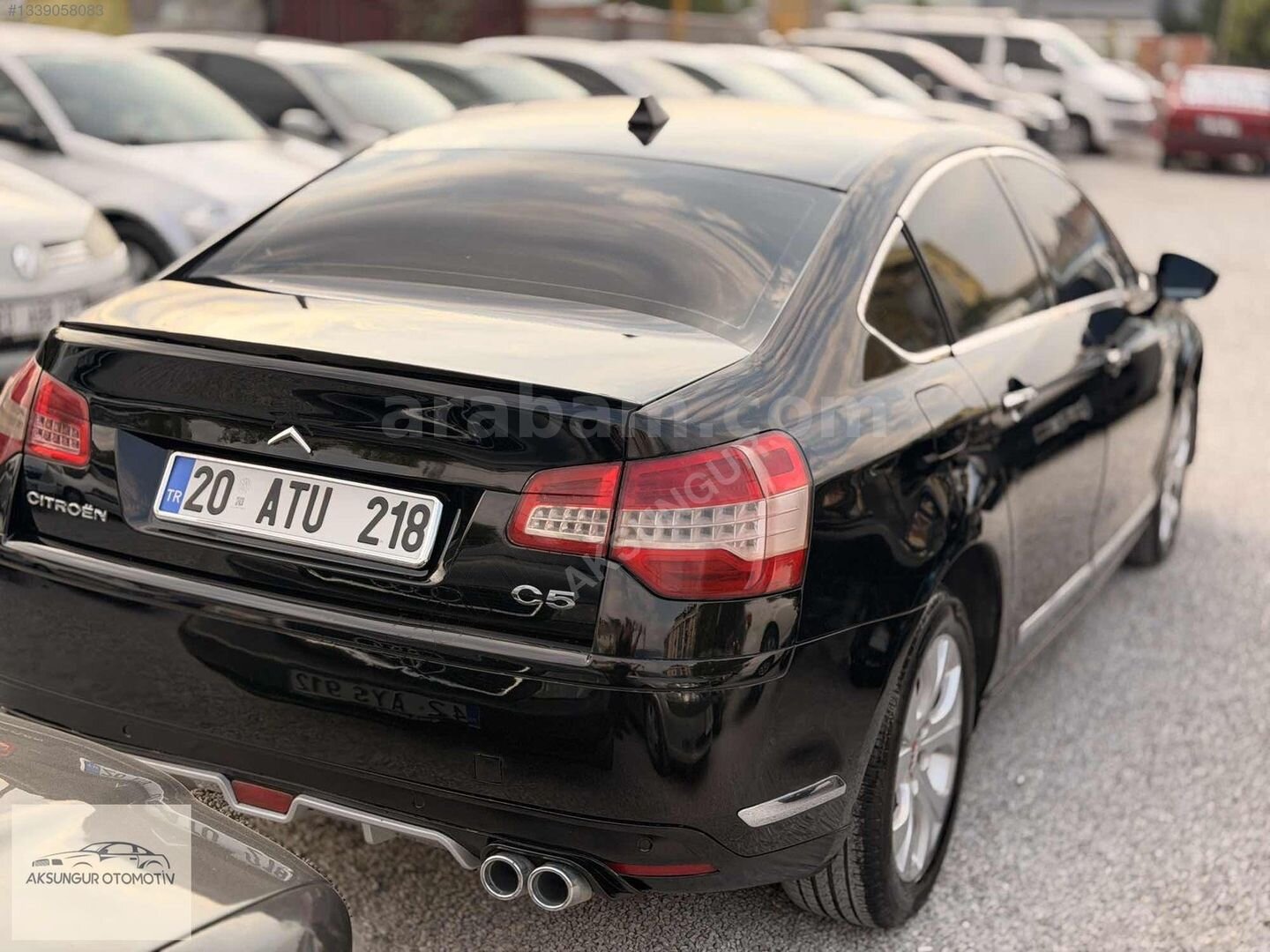Galeriden Citroen C5 1.6 HDi SX PK 2009 Model Denizli 371.000 km Siyah 4