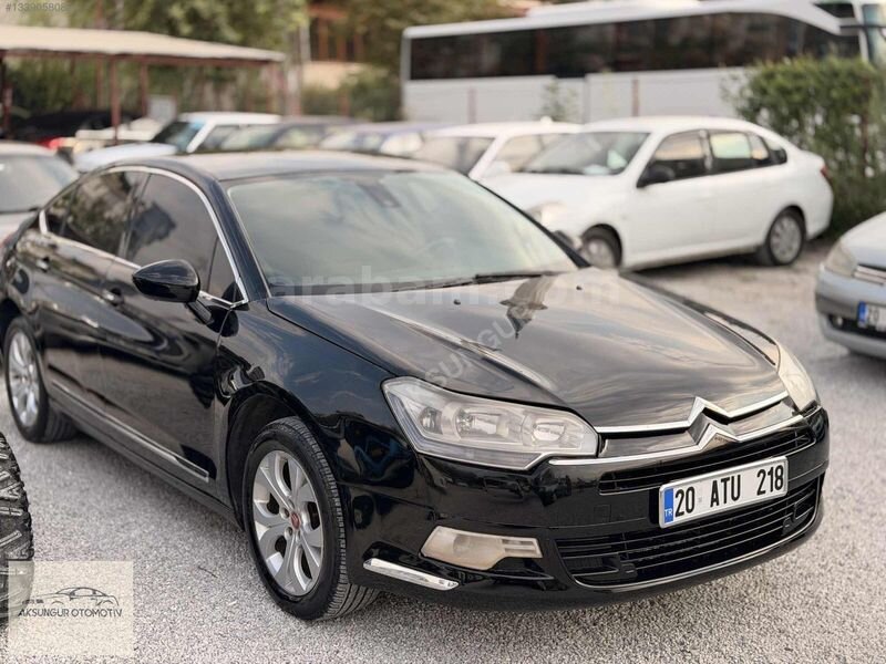 Galeriden Citroen C5 1.6 HDi SX PK 2009 Model Denizli 371.000 km Siyah