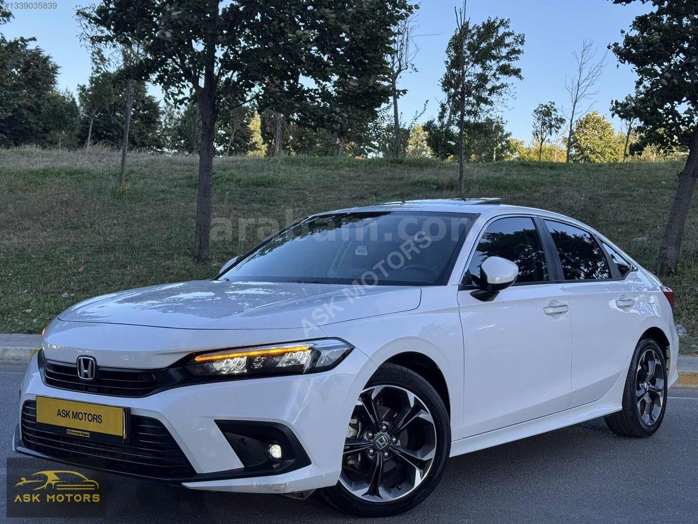 Galeriden Honda Civic 1.5 i-VTEC Executive Plus 2022 Model İstanbul 39.000 km Beyaz 7