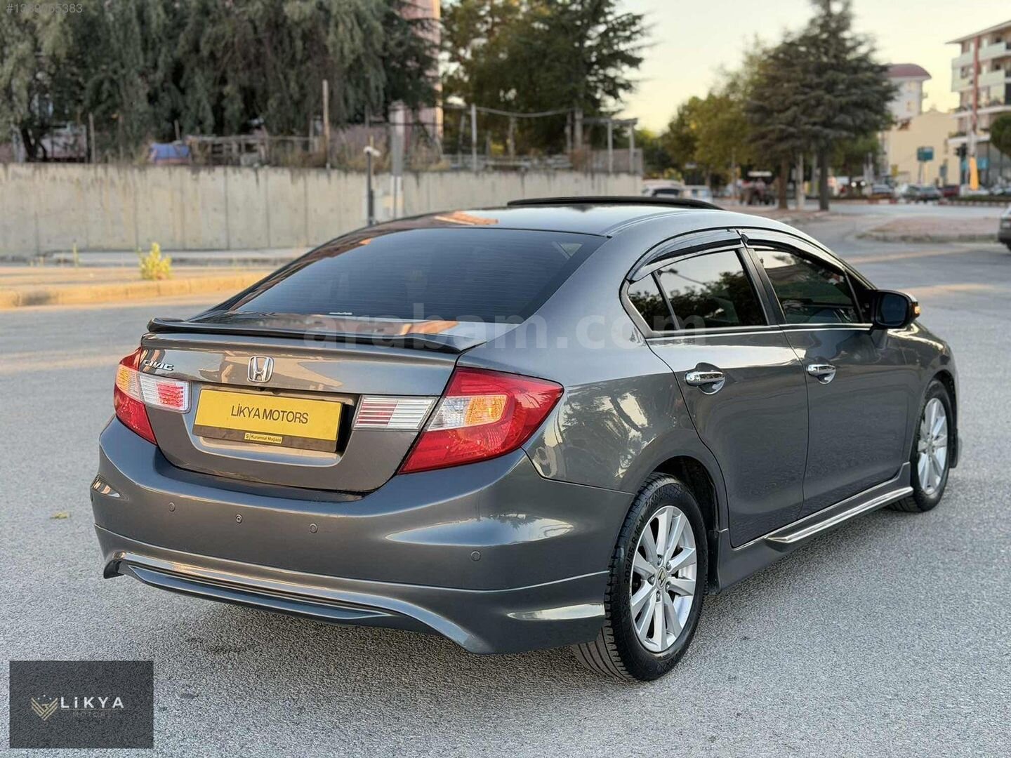 Galeriden Honda Civic 1.6i VTEC Eco Elegance 2012 Model Burdur 235.678 km Gri 5