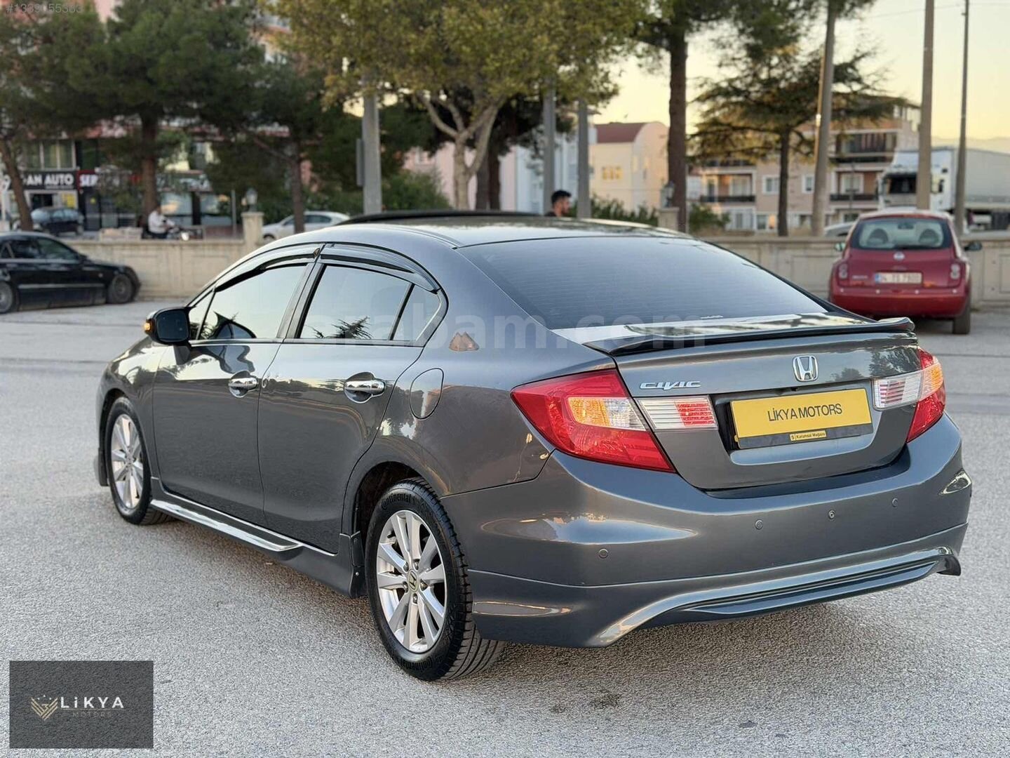 Galeriden Honda Civic 1.6i VTEC Eco Elegance 2012 Model Burdur 235.678 km Gri 6