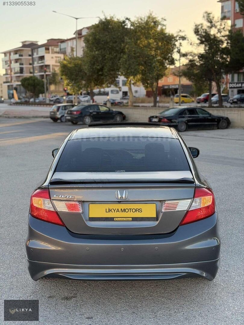 Galeriden Honda Civic 1.6i VTEC Eco Elegance 2012 Model Burdur 235.678 km Gri 4