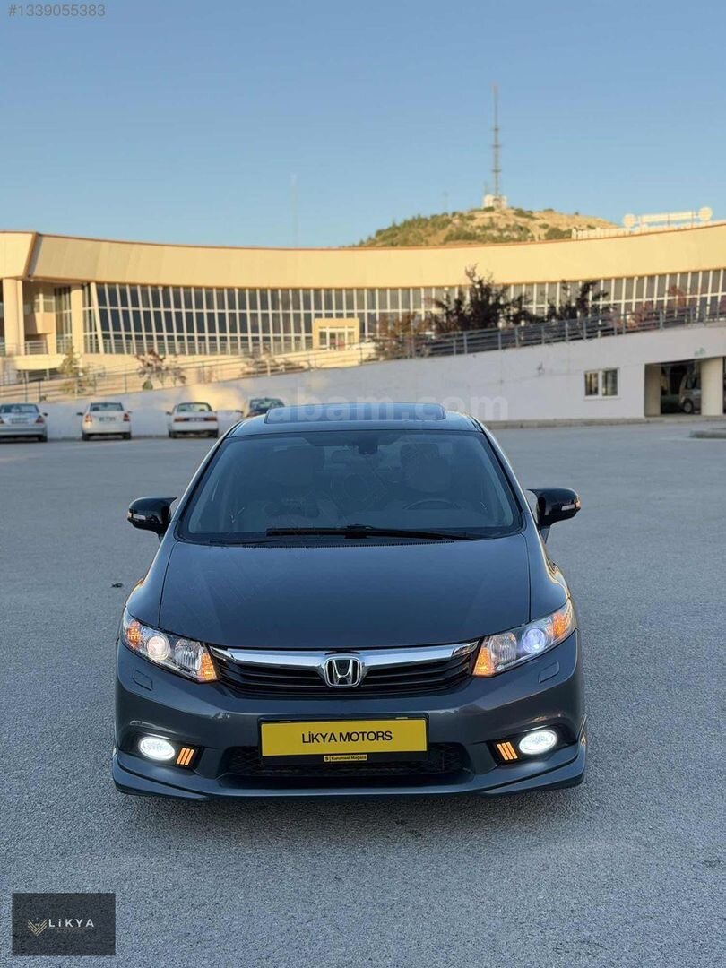 Galeriden Honda Civic 1.6i VTEC Eco Elegance 2012 Model Burdur 235.678 km Gri 2
