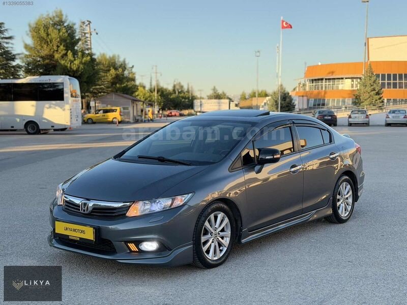 Galeriden Honda Civic 1.6i VTEC Eco Elegance 2012 Model Burdur 235.678 km Gri 1