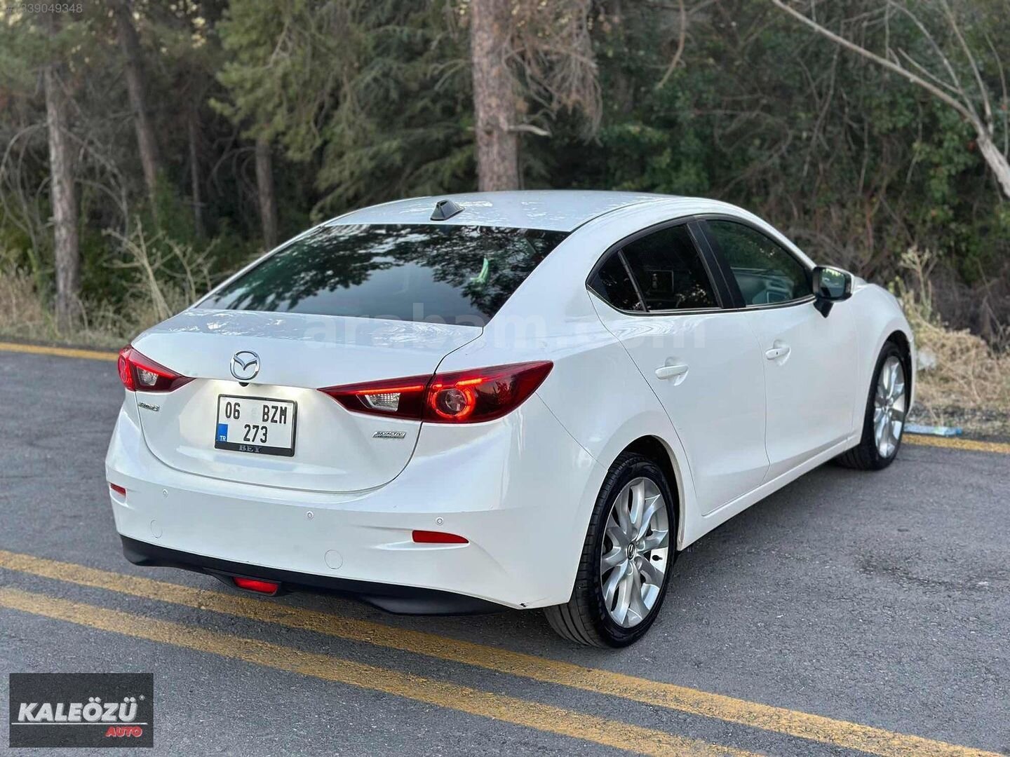 2015 MAZDA 3 ' 1.5 BENZİN TAM OTOMATİK VİTES SEDEFLİ BEYAZ 7