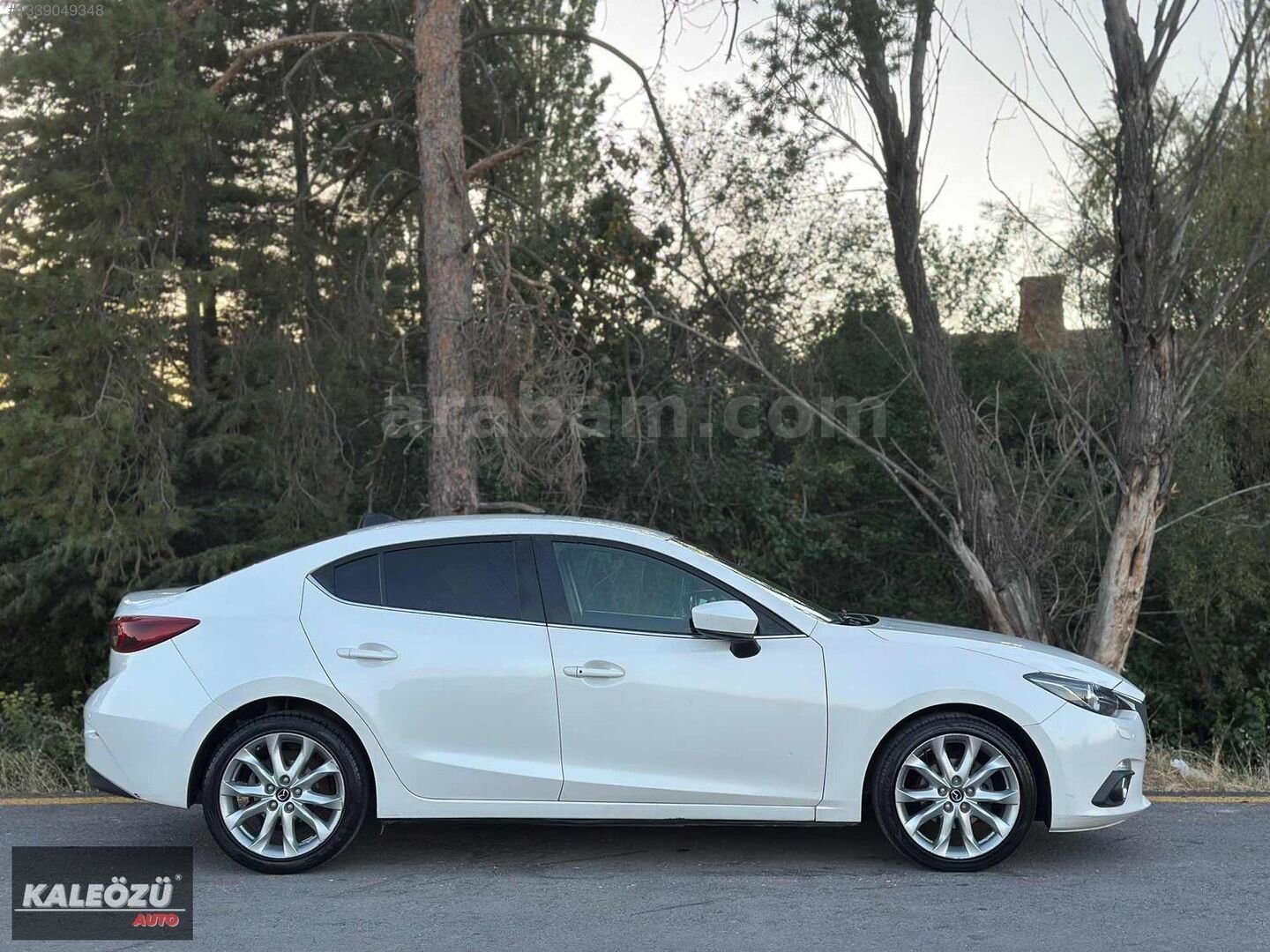 2015 MAZDA 3 ' 1.5 BENZİN TAM OTOMATİK VİTES SEDEFLİ BEYAZ 4