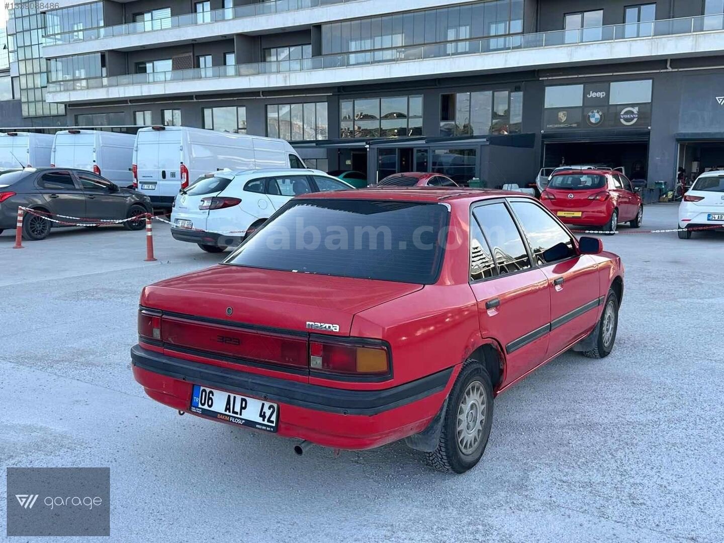 Galeriden Mazda 323 1.6 GLX 1991 Model Ankara 320.000 km Kırmızı 5