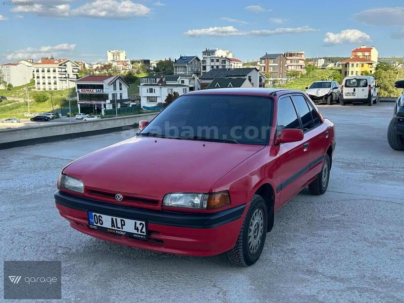 Galeriden Mazda 323 1.6 GLX 1991 Model Ankara 320.000 km Kırmızı