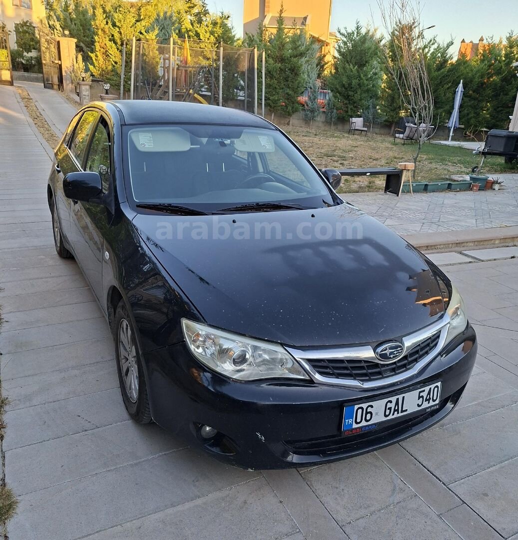 Sahibinden Subaru Impreza 1.5 Elegance 2009 Model Ankara 140.000 km Siyah 2