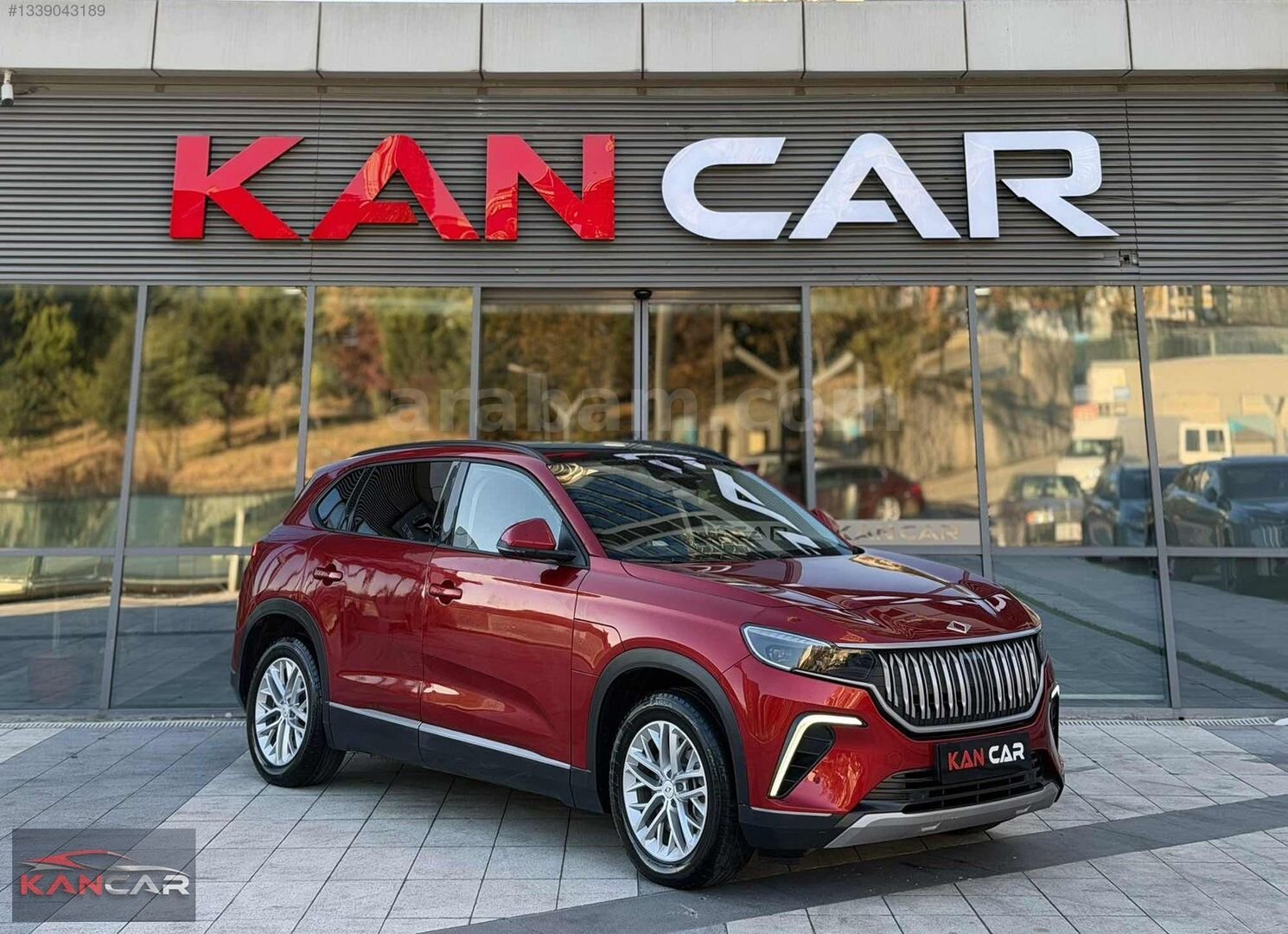 2024 UZUN MENZİL CAM TAVAN TOGG ANADOLU KIRMIZISI K.ŞARJ 2