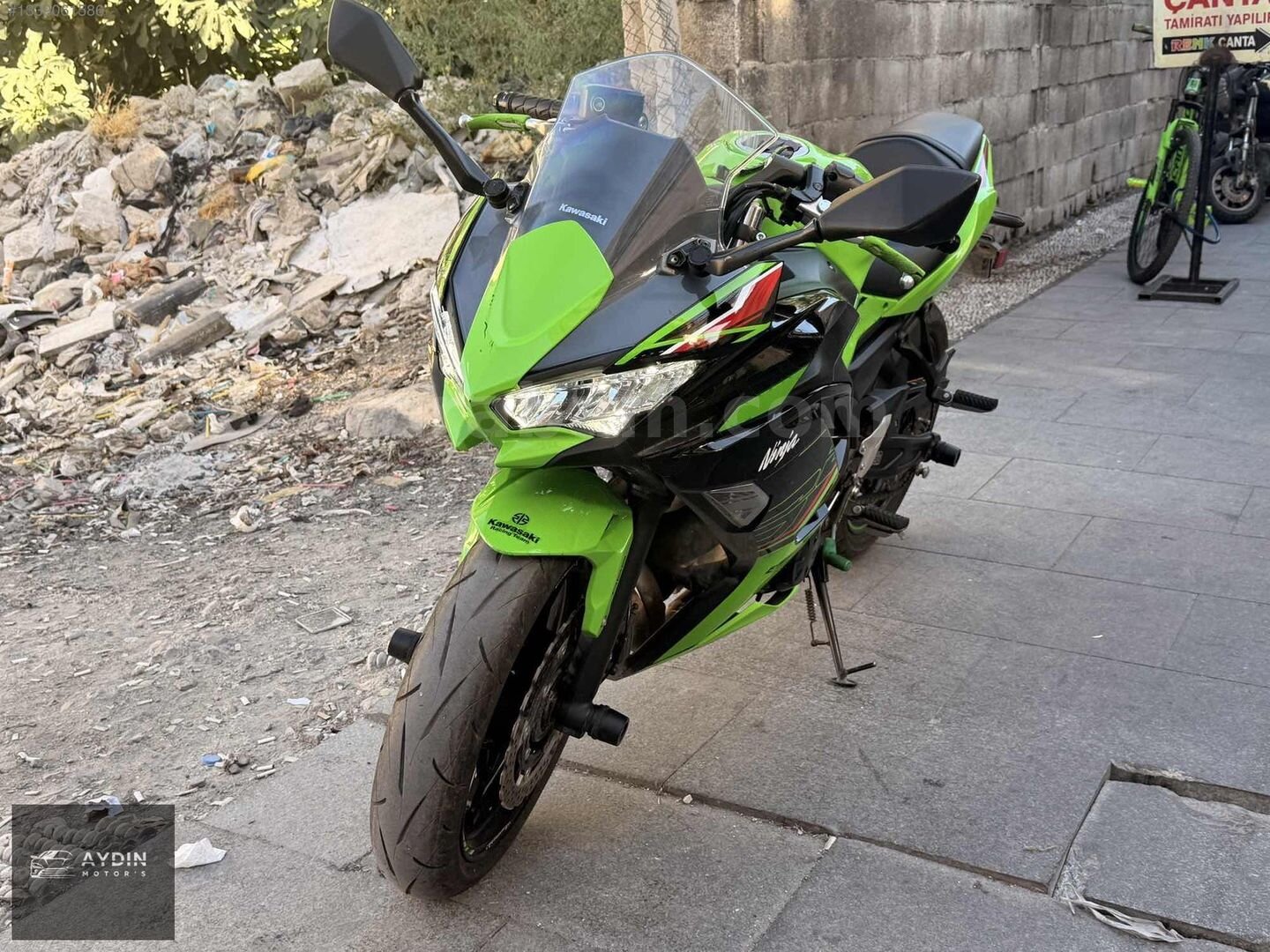 Galeriden Kawasaki Ninja 650 2023 Model Gaziantep 7.000 km Yeşil