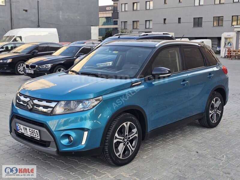SUZUKİ BAYİİ ASKALE'DEN 2016 VİTARA 4X4 GLX CAM TAVAN 138 BİN KM